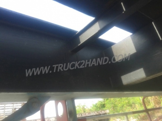 ขายยกชุด รถบรรทุกหัวลาก 10 ล้อ MITSUBISHI FUSO FN527 SR 220 แรงม้า ปีจดทะเบียน 2545 + หางเทเลอร์พื้นเรียบ อู่พนัส ยาว 12 เมตร 2 เพลา