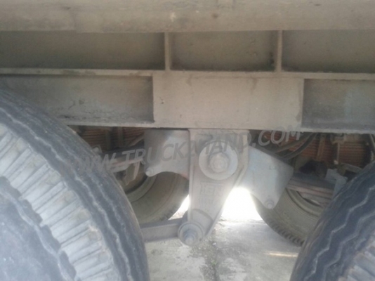 ขายยกชุด รถบรรทุกหัวลาก 10 ล้อ MITSUBISHI FUSO FN527 SR 220 แรงม้า ปีจดทะเบียน 2545 + หางเทเลอร์พื้นเรียบ อู่พนัส ยาว 12 เมตร 2 เพลา