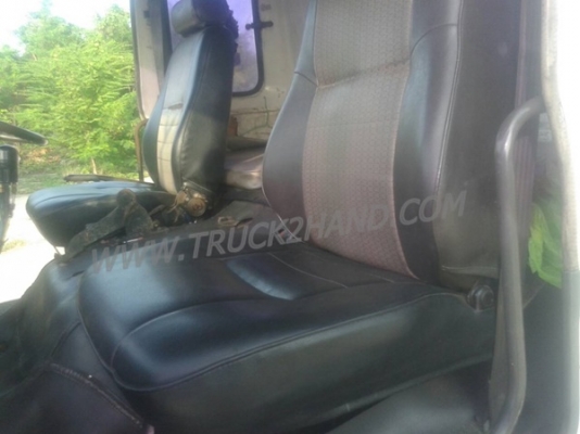 ขายยกชุด รถบรรทุกหัวลาก 10 ล้อ MITSUBISHI FUSO FN527 SR 220 แรงม้า ปีจดทะเบียน 2545 + หางเทเลอร์พื้นเรียบ อู่พนัส ยาว 12 เมตร 2 เพลา