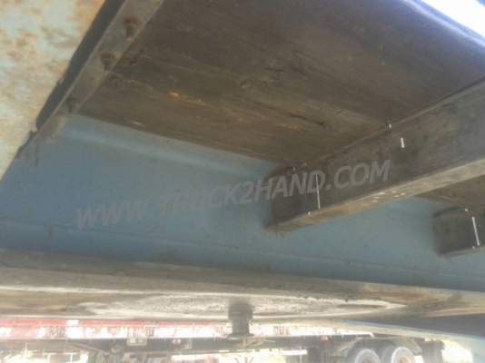 ขายยกชุด รถบรรทุกหัวลาก 10 ล้อ MITSUBISHI FUSO FN527 SR 220 แรงม้า ปีจดทะเบียน 2545 + หางเทเลอร์พื้นเรียบ อู่พนัส ยาว 12 เมตร 2 เพลา