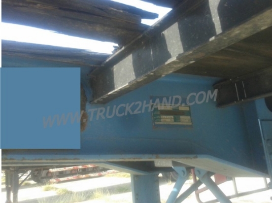 ขายยกชุด รถบรรทุกหัวลาก 10 ล้อ MITSUBISHI FUSO FN527 SR 220 แรงม้า ปีจดทะเบียน 2545 + หางเทเลอร์พื้นเรียบ อู่พนัส ยาว 12 เมตร 2 เพลา