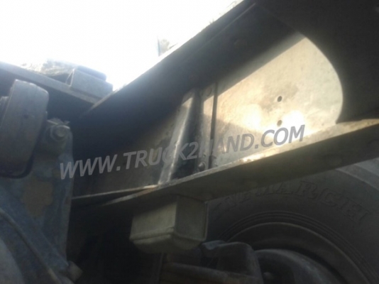 ขายยกชุด รถบรรทุกหัวลาก 10 ล้อ MITSUBISHI FUSO FN527 SR 220 แรงม้า ปีจดทะเบียน 2545 + หางเทเลอร์พื้นเรียบ อู่พนัส ยาว 12 เมตร 2 เพลา