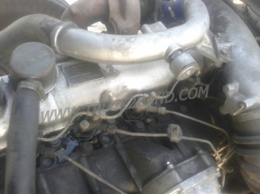 ขายยกชุด รถบรรทุกหัวลาก 10 ล้อ MITSUBISHI FUSO FN527 SR 220 แรงม้า ปีจดทะเบียน 2545 + หางเทเลอร์พื้นเรียบ อู่พนัส ยาว 12 เมตร 2 เพลา