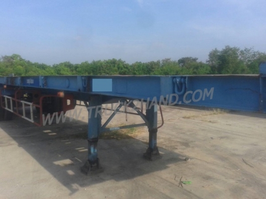 ขายยกชุด รถบรรทุกหัวลาก 10 ล้อ MITSUBISHI FUSO FN527 SR 220 แรงม้า ปีจดทะเบียน 2545 + หางเทเลอร์พื้นเรียบ อู่พนัส ยาว 12 เมตร 2 เพลา