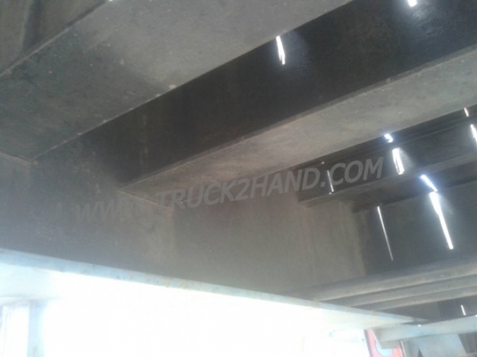 ขายยกชุด รถบรรทุกหัวลาก 10 ล้อ MITSUBISHI FUSO FN527 SR 220 แรงม้า ปีจดทะเบียน 2545 + หางเทเลอร์พื้นเรียบ อู่พนัส ยาว 12 เมตร 2 เพลา