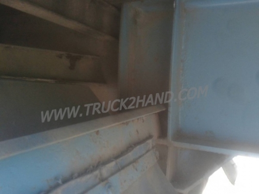 ขายยกชุด รถบรรทุกหัวลาก 10 ล้อ MITSUBISHI FUSO FN527 SR 220 แรงม้า ปีจดทะเบียน 2545 + หางเทเลอร์พื้นเรียบ อู่พนัส ยาว 12 เมตร 2 เพลา