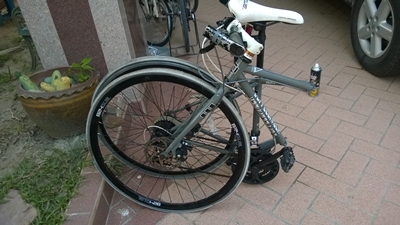 จักรยานทัวว์ริ่งได้พับได้ยอดนิยมของญี่ปุ่นdoppelganger due824ล้อ28นิ้วดิสก์หน้าใหม่หมื่นกว่าเก่าญี่ปุ่นของพึ่งมาขายครึ่งราคาครับ