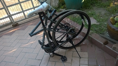 จักรยานทัวว์ริ่งได้พับได้ยอดนิยมของญี่ปุ่นdoppelganger due824ล้อ28นิ้วดิสก์หน้าใหม่หมื่นกว่าเก่าญี่ปุ่นของพึ่งมาขายครึ่งราคาครับ