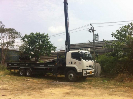 ต้องการขายเครนติดรถขนาด8ตันขายเฉพาะเครนอย่างเดียวราคา730000