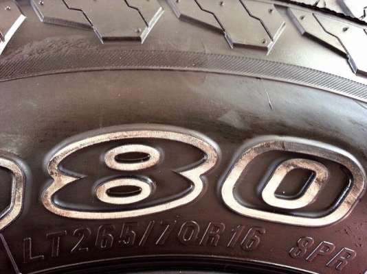 ลดราคา ..... ล้อ TE37  พร้อมยาง  265 70 16  AT