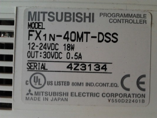 ขาย PLC ยี่ห้อ Misubishi*รุ่น FX1N-40MT_DSS** อีกตัว