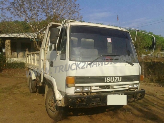 รถบรรทุก 6 ล้อ ดัมพ์ ISUZU ปีจดทะเบียน 2542 กระบะดั๊มยาว 3.60 เมตร
