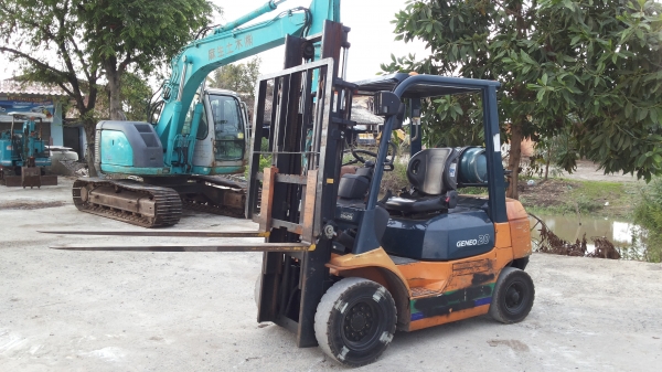 ขายด่วนรถยก TOYOTA 7FGรุ่นใหม่รองทอบยก2.0ตันเสาสูง3เมตรรถนอกนำเข้ายังไม่เคยใช้งานในเมืองไทยเลย=รุ่นใหม่ขายถูกๆๆ