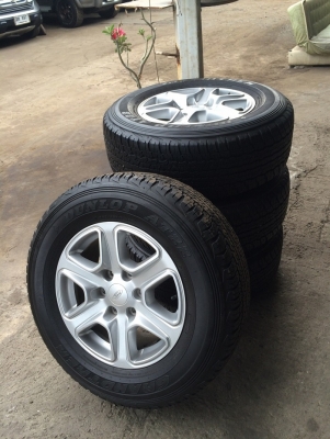 ล้อ Ford Ranger 6/139 ขอบ17 กว้าง8 งาน Enkai ของแท้ เดิมๆจากโรงงาน