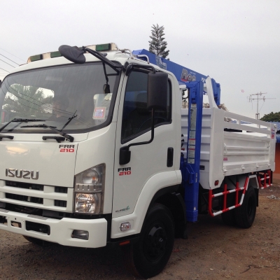 ขาย 6 ล้อ อีซูซุ ดัมพ์+เครน 210 แรง ยาว 4.30 ม. ปี 2012 สภาพสวยเดิมเครื่องดี พร้อมใช้งาน ชมก่อนได้ครับ สนใจติดต่อ 081-9425443