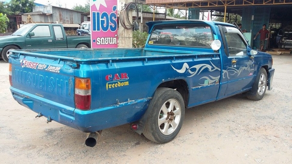 มิตรซูL200ตอนเดียวปี96พวงมาลัยเพาเวอร์แอร์เย็นเครื่องดีคันซีสวยทะเบียนไม่ขาด