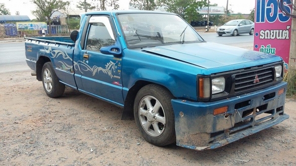 มิตรซูL200ตอนเดียวปี96พวงมาลัยเพาเวอร์แอร์เย็นเครื่องดีคันซีสวยทะเบียนไม่ขาด