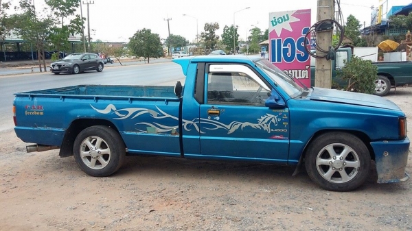 มิตรซูL200ตอนเดียวปี96พวงมาลัยเพาเวอร์แอร์เย็นเครื่องดีคันซีสวยทะเบียนไม่ขาด