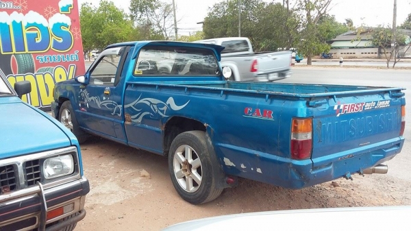 มิตรซูL200ตอนเดียวปี96พวงมาลัยเพาเวอร์แอร์เย็นเครื่องดีคันซีสวยทะเบียนไม่ขาด