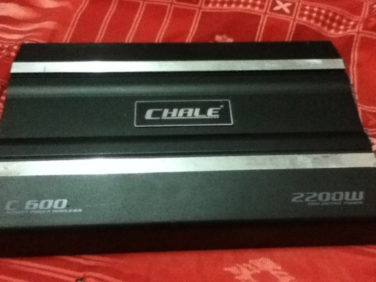 ขายแอมป์ CHALE รุ่น C600 (2ch) ใช้ได้ปกติขายถูกๆ 900.- ขายแอมป์ CHALE รุ่น C600 (2ch) ใช้ได้ปกติขายถูกๆ 900.-