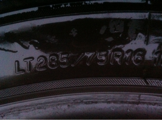 ยาง Mud Yokohama 285 75 16 ปี11 ราคาไม่แพง