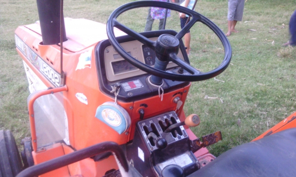 คูโบต้า L2002 สวยๆ แถม โรตารี่ หาง 5 ล้อเหล็กกันจม ต่อลองไ้ด้