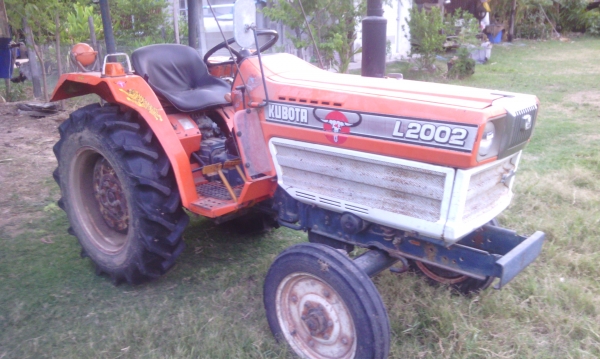 คูโบต้า L2002 สวยๆ แถม โรตารี่ หาง 5 ล้อเหล็กกันจม ต่อลองไ้ด้