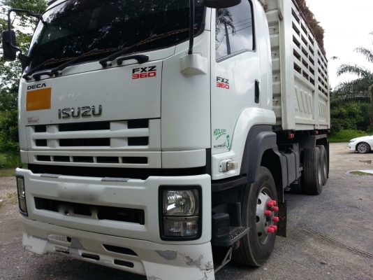 รถอีซูซุ 10 ล้อดั้ม FXZ 360 แรงม้า ปี 54.  ( รถวิ่ง 2xx,xxx กว่า กม. )     สนใจติดต่อ   081 - 6079515