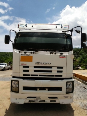 รถอีซูซุ 10 ล้อดั้ม FXZ 360 แรงม้า ปี 54.  ( รถวิ่ง 2xx,xxx กว่า กม. )     สนใจติดต่อ   081 - 6079515