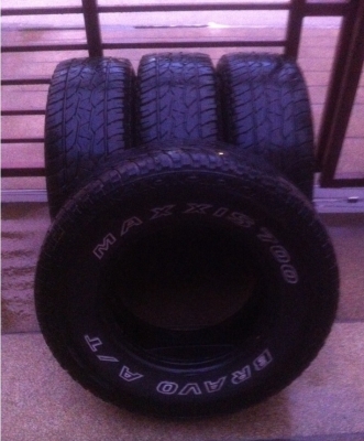 ยาง Maxxis 265 70 16 สภาพดี ราคาไม่แพง