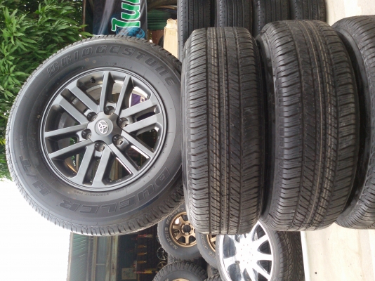 ขายล้อ toyota ขอบ17ถอดป้ายแดงชุดละ29500