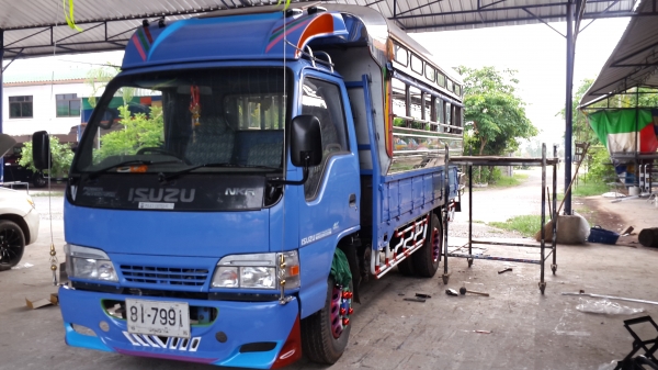 NKR130เทอโบ ปี46 หลังคาโดยสาร ..ขาย470000