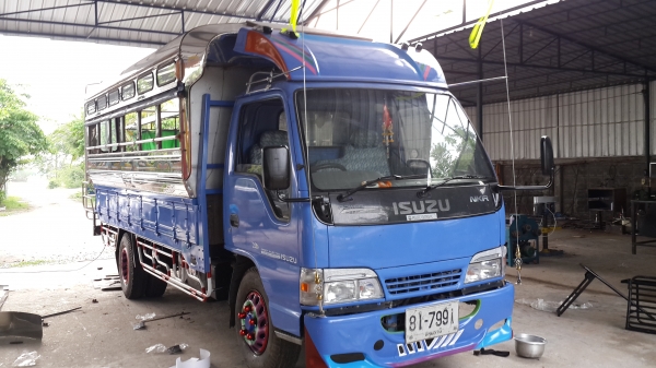 NKR130เทอโบ ปี46 หลังคาโดยสาร ..ขาย470000