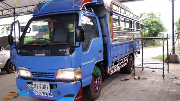 NKR130เทอโบ ปี46 หลังคาโดยสาร ..ขาย470000