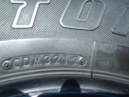 ยางบริสโตน 245/70/16 สภาพสวย