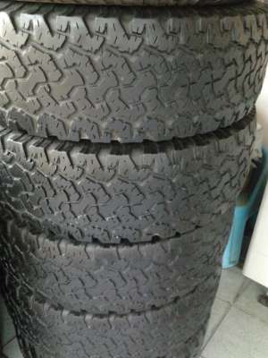 BF All USA. 265/70/16 ปี09 สภาพดี 1ชุด