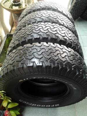 BF All USA. 265/70/16 ปี09 สภาพดี 1ชุด