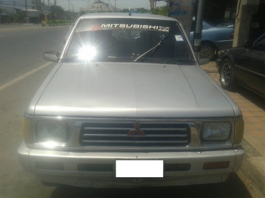 ขายด่วน รถกระบะ มิตซูบิชิ ไซโครน แอล200 (แอโร่บอร์ดี้) แคป สี บรอน