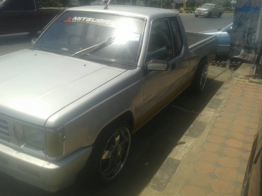 ขายด่วน รถกระบะ มิตซูบิชิ ไซโครน แอล200 (แอโร่บอร์ดี้) แคป สี บรอน