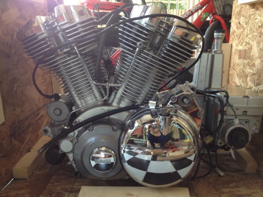 เครื่องพร้อมชุดไฟYamaha roadstar1600