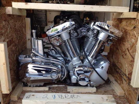 เครื่องพร้อมชุดไฟYamaha roadstar1600