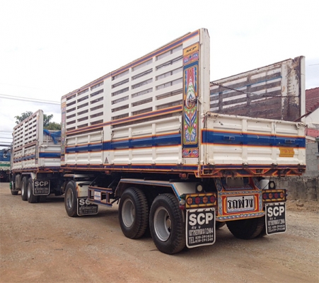 ขายรถพ่วง22ล้อ HINO MEGA ซีรีส์500 344แรง HiSpeed ปี55 เบรคแห้ง ดัมพ์เสรีชัย คอกเกษตร สภาพเดิม