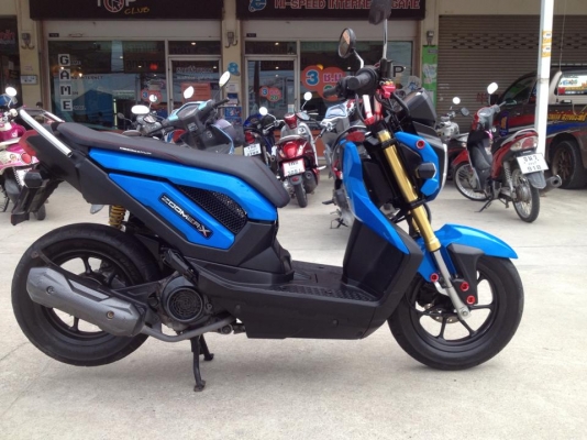 ขาย ฮอนด้า Zoomer x สีน้ำเงิน ปี 56 สภาพสวย เดิม ๆ ราคา เบา ๆ ขาย ฮอนด้า Zoomer x สีน้ำเงิน ปี 56 สภาพสวย เดิม ๆ ราคา เบา ๆ