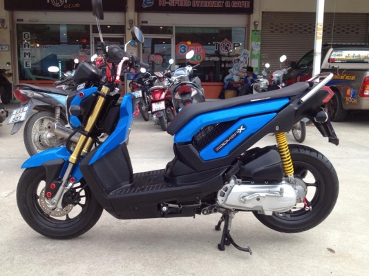 ขาย ฮอนด้า Zoomer x สีน้ำเงิน ปี 56 สภาพสวย เดิม ๆ ราคา เบา ๆ ขาย ฮอนด้า Zoomer x สีน้ำเงิน ปี 56 สภาพสวย เดิม ๆ ราคา เบา ๆ