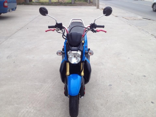 ขาย ฮอนด้า Zoomer x สีน้ำเงิน ปี 56 สภาพสวย เดิม ๆ ราคา เบา ๆ