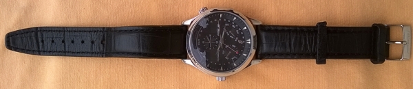 นาฬิกา B-Barrel–Auto (japan movt) ๗เข็ม หน้าดำ เข็มพรายน้ำ เรือน stainless นาฬิกา B-Barrel–Auto (japan movt) ๗เข็ม หน้าดำ เข็มพรายน้ำ เรือน stainless