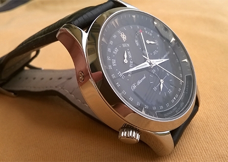 นาฬิกา B-Barrel–Auto (japan movt) ๗เข็ม หน้าดำ เข็มพรายน้ำ เรือน stainless นาฬิกา B-Barrel–Auto (japan movt) ๗เข็ม หน้าดำ เข็มพรายน้ำ เรือน stainless