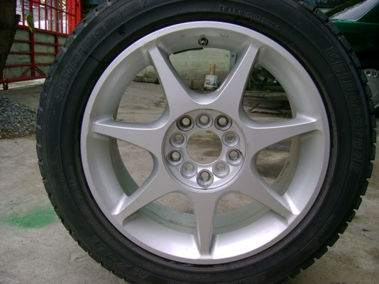 แม็กซ์ ยี่ห้อ KOSEI JAPAN ขอบ 16" 5รู 100/114 กว้าง 7" off 48 สภาพดี