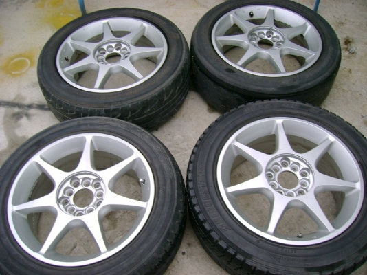 แม็กซ์ ยี่ห้อ KOSEI JAPAN ขอบ 16" 5รู 100/114 กว้าง 7" off 48 สภาพดี แม็กซ์ ยี่ห้อ KOSEI JAPAN ขอบ 16" 5รู 100/114 กว้าง 7" off 48 สภาพดี