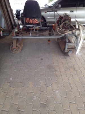 ขาย รถบดหญ้า